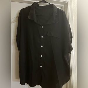 SHEIN batwing plus size top